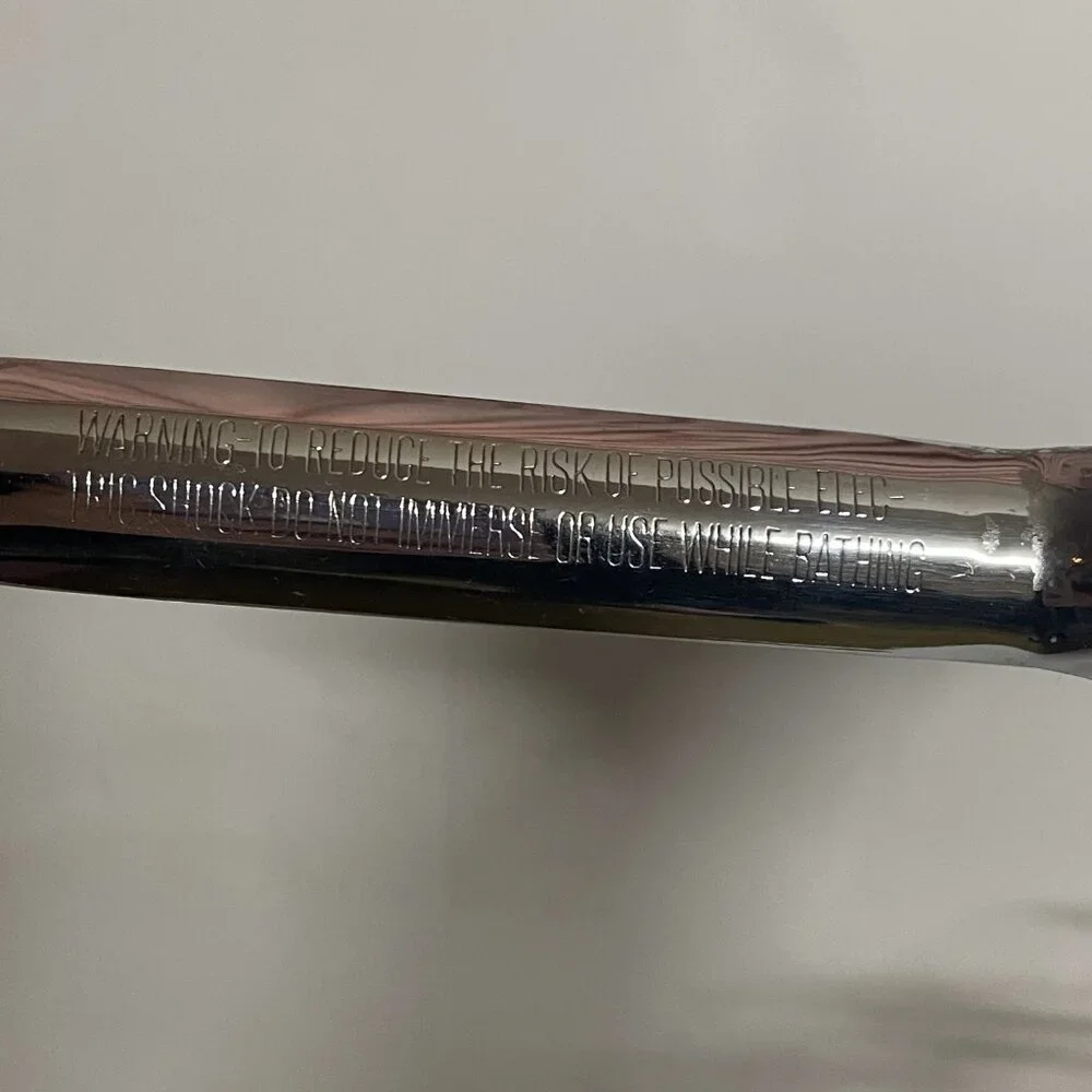 Vidal Sassoon Brown Barrel Curling Iron Model VS 101 16 Watts